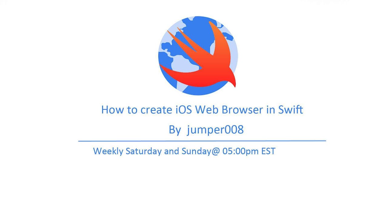 How to create iOS Web Browser in Swift using Xcode