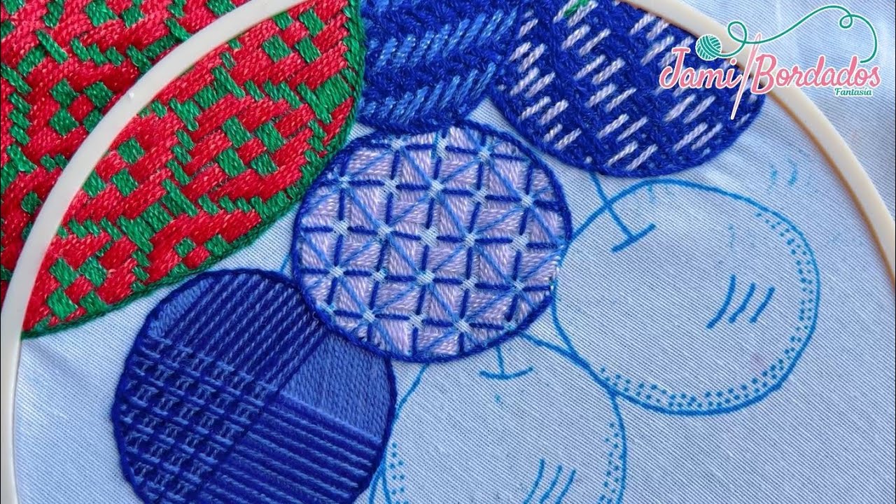 Bordado Uva 7 #bordado #embroidery #hechoamano