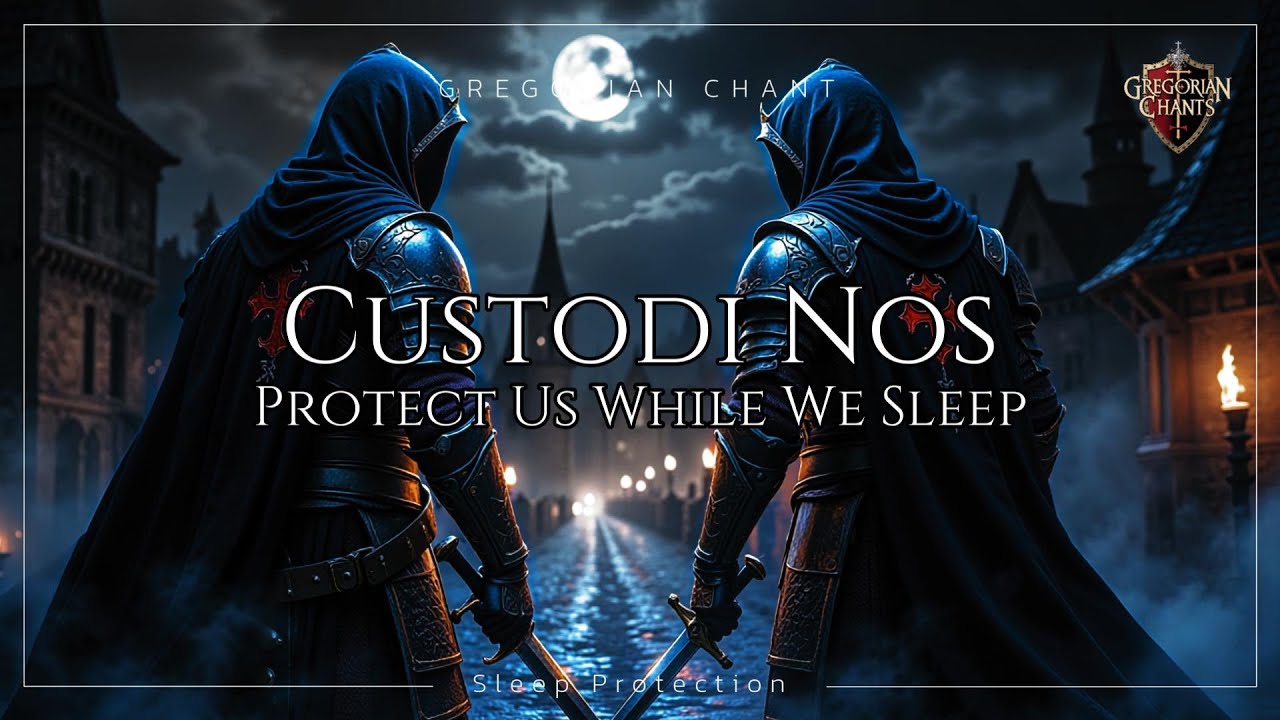 Custodi Nos ⛨ Protect Us While We Sleep ✾ Gregorian Chant (432Hz)