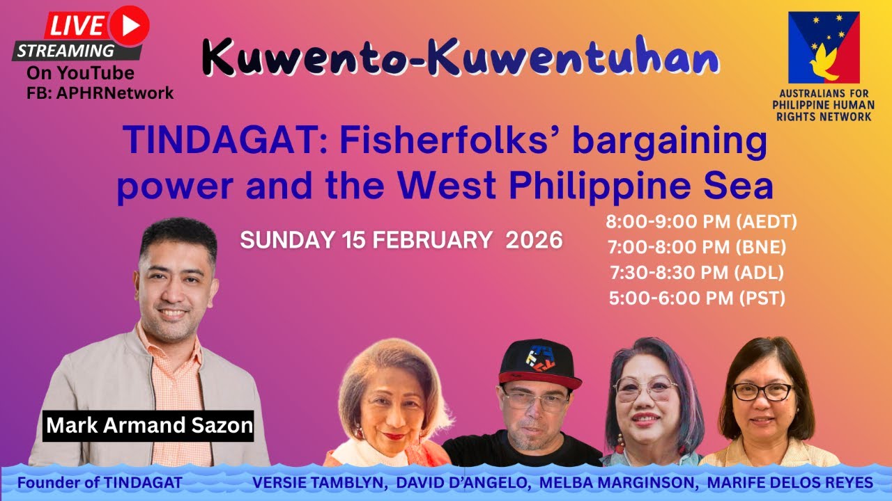 Kuwento-Kuwentuhan: TINDAGAT - Fisherfolks' Bargaining Power and the West Philippine Sea