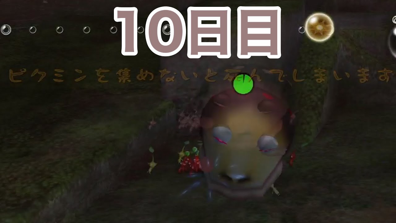 【実況】噛み噛ミン、星に不時着・１０日目【ピクミン】