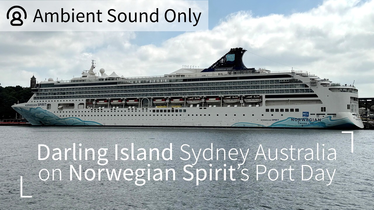 Explore Darling Island Sydney on Norwegian Spirit's Port Day (Ambient Sound Only) | 4K Walking Tour