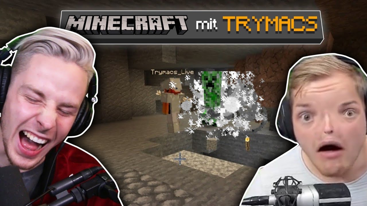 TRYMACS sprengt seine BASE einfach (warum JUNGE??) - MINECRAFT mit Trymacs!