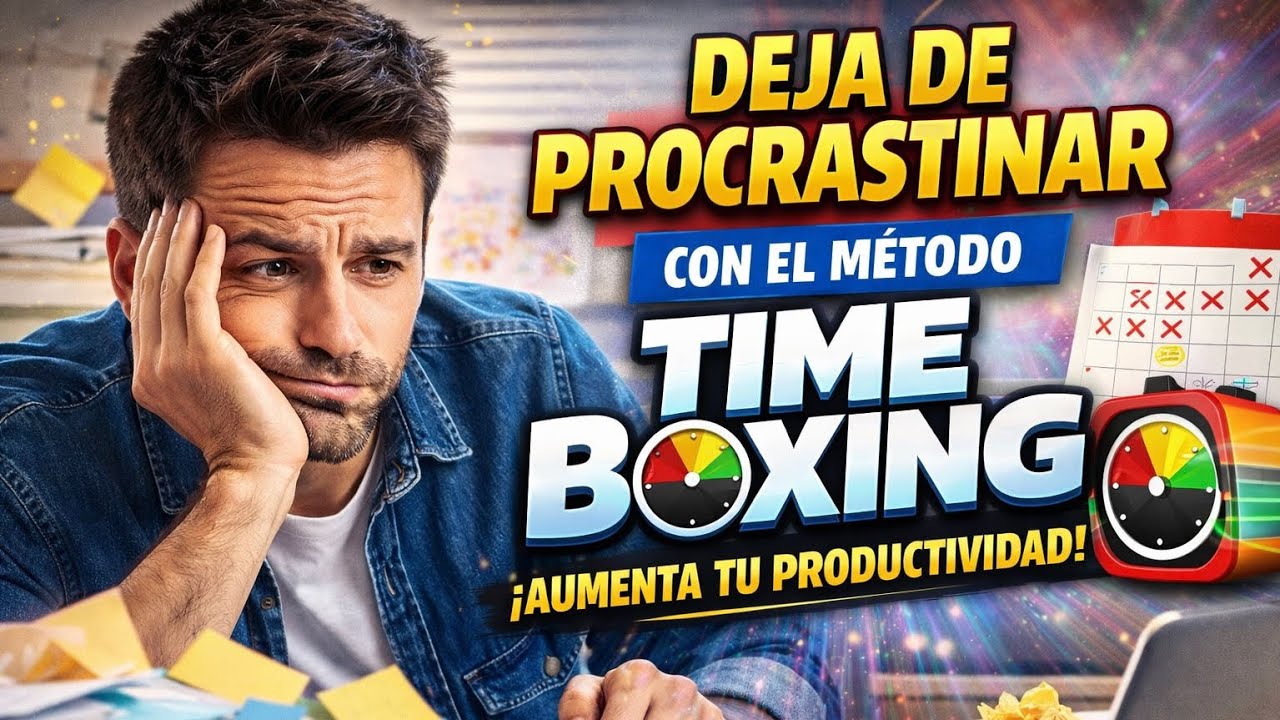 Cómo dejar de procrastinar con el método Time Boxing | Técnica definitiva para ser 100% productivo
