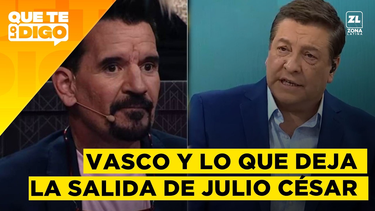 Vasco Moulian revela lo que no se supo de la salida de Julio César