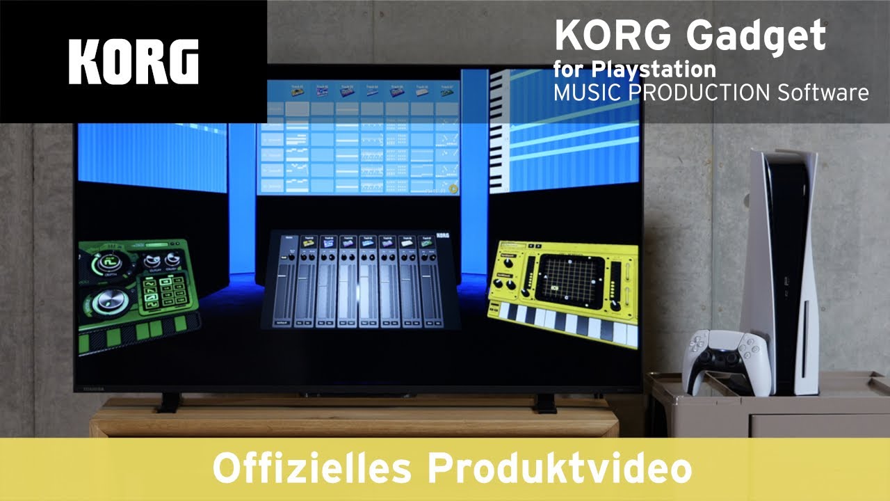 KORG Gadget PS5 - Offizielles Produktvideo