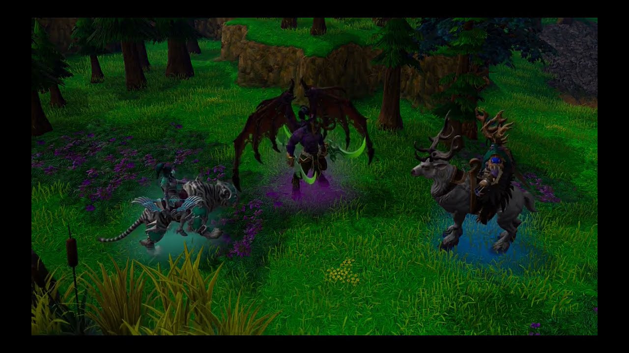 Illidan Stormrage all dialogue/cutscenes warcraft 3 reforged