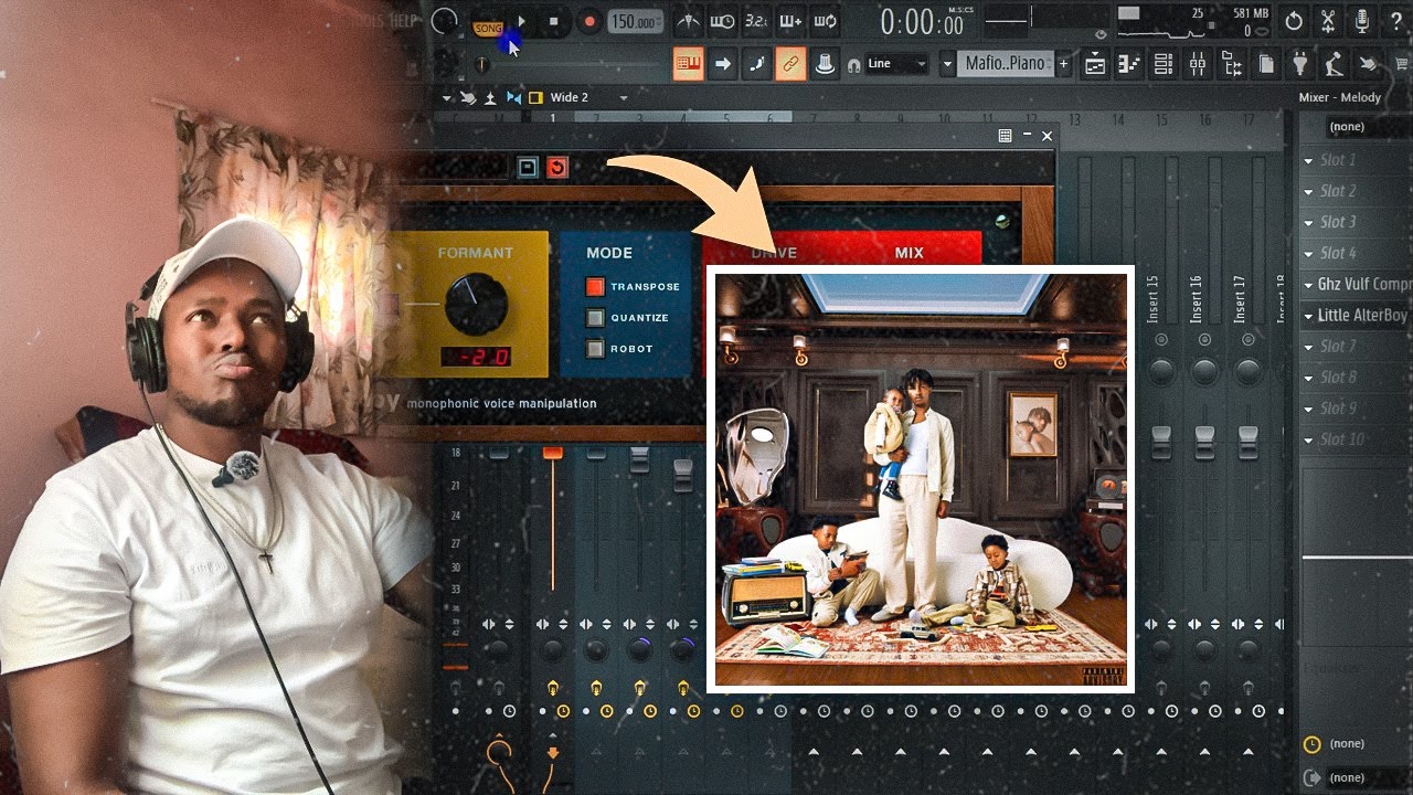 how to make african trap beats | fl studio