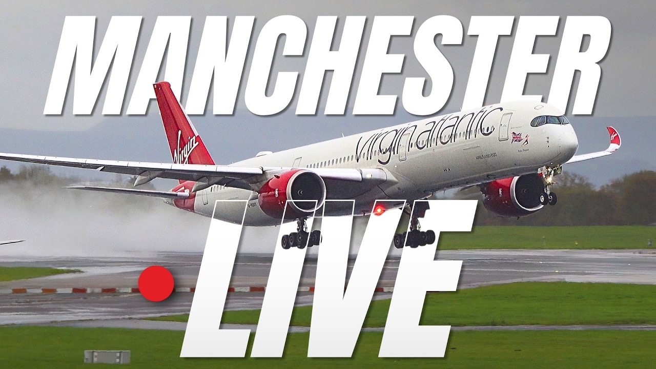 🔴 Manchester Airport LIVE ✈️ BIG Giveaway Week BEGINS 🎁