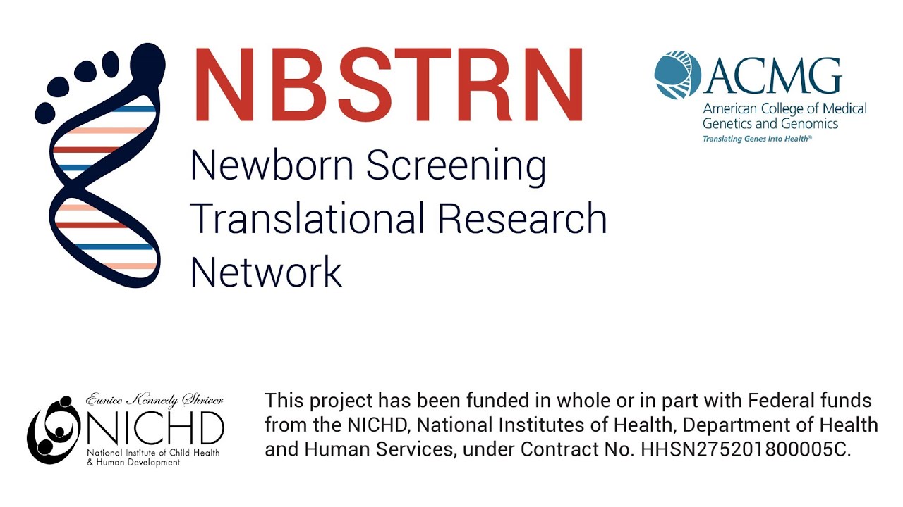 Newborn Screening Pilot Webinar- May 2, 2019
