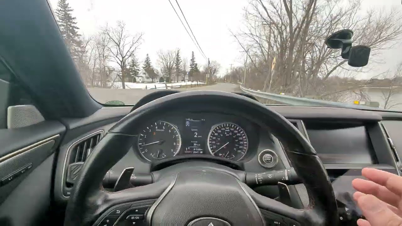 Infiniti Q50 Redsport POV View Pull