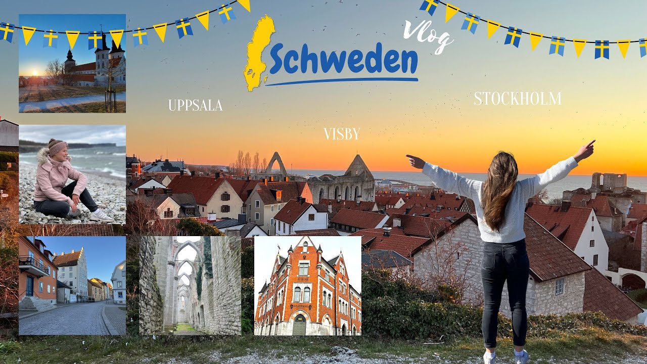 Ein Kurztrip nach Schweden // Visby auf Gotland, Uppsala und Stockholm //