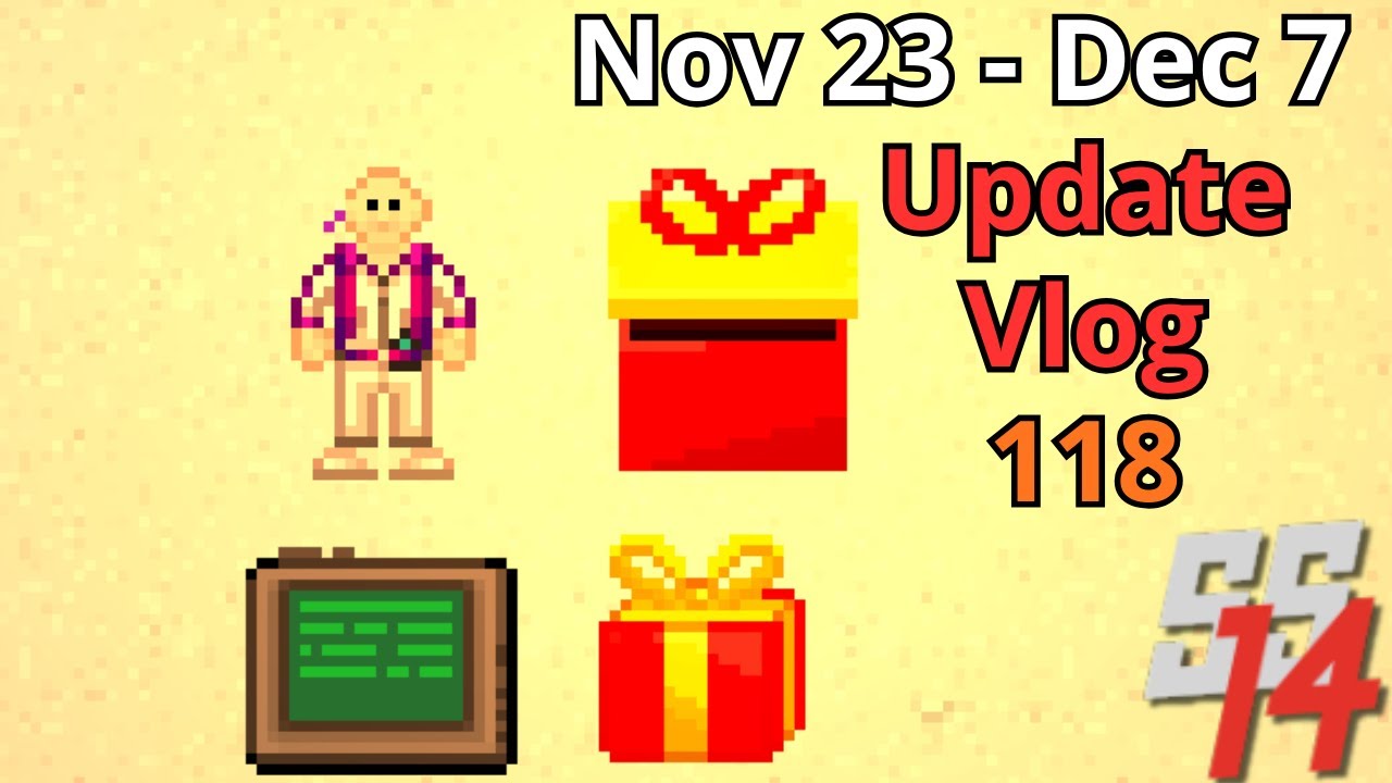 SS14 - Update Vlog - 118 (Snowball Station, Santa Anomaly, Defib Shocking)