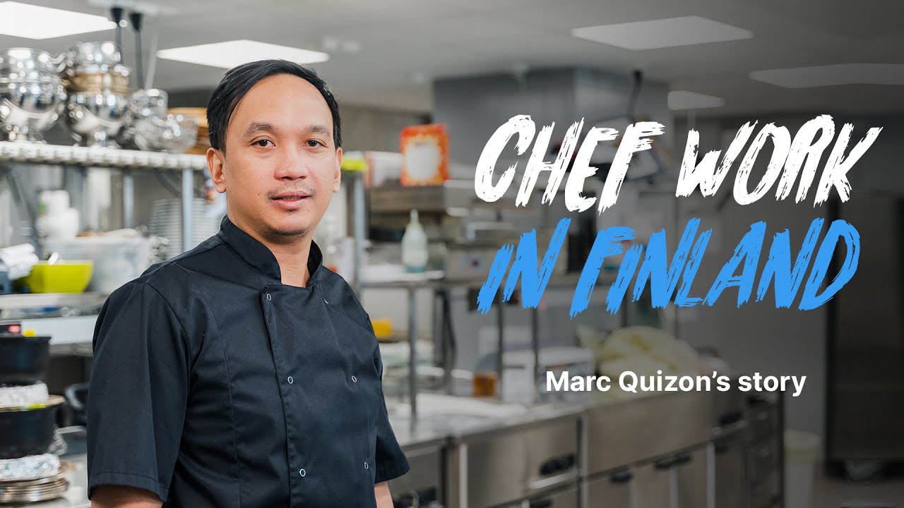 Chef Marc's Story: From the Philippines to Working in Finland as a Chef