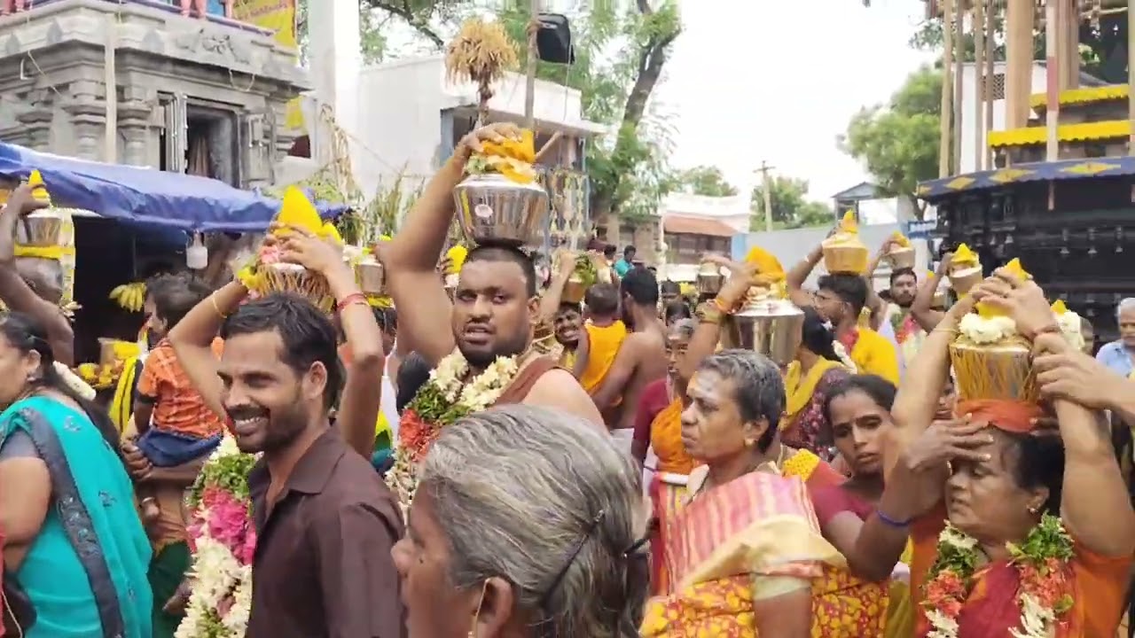 குளித்தலை மகா மாரியம்மன் கோவில் திருவிழா/வையாபுரி நகர் பால் குடம்