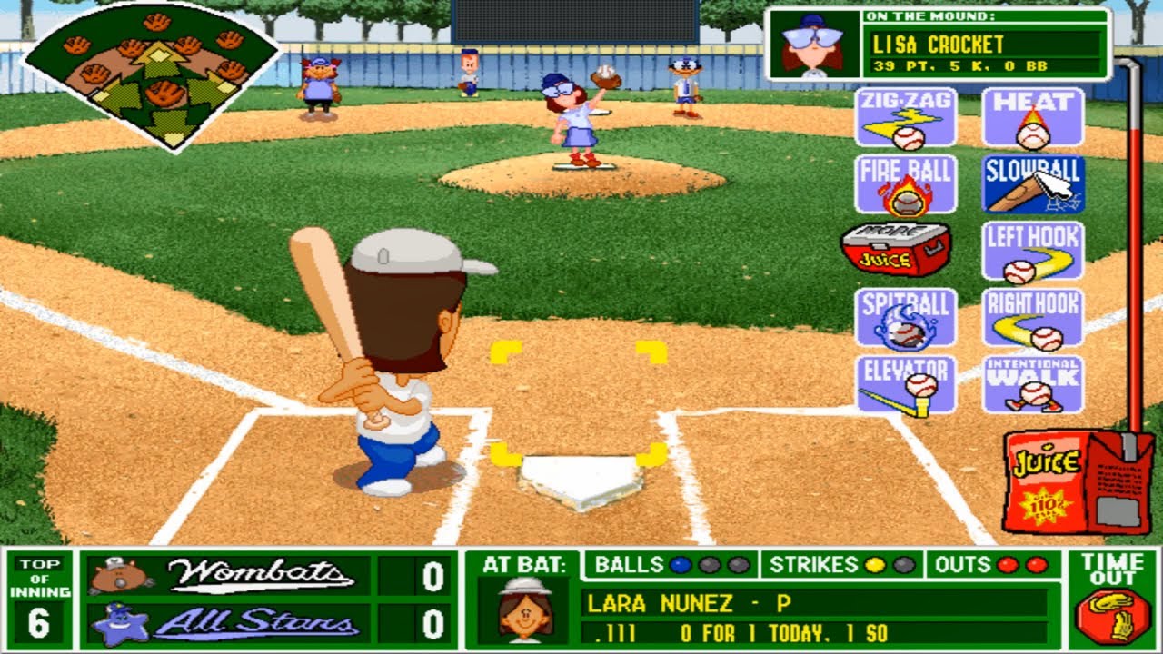 Backyard Baseball Streams - Season 1 (Game 4): I just want to score 2 points. Please?