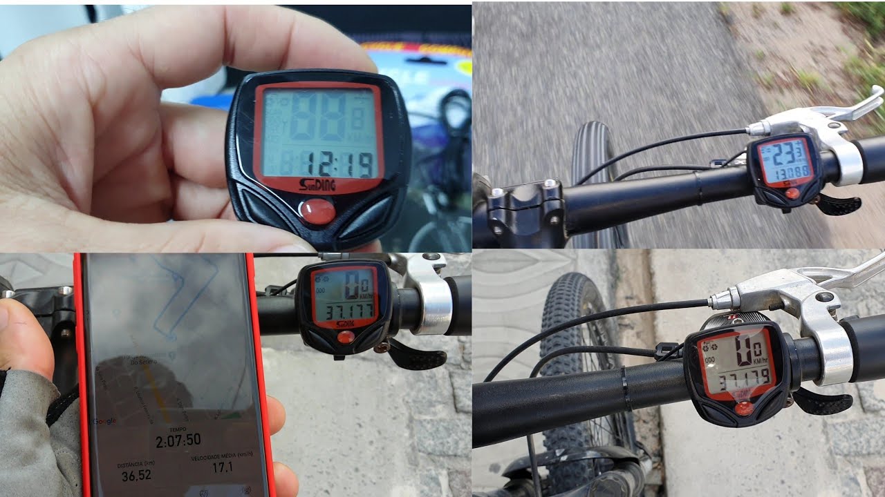 Velocímetro para bicicleta SunDing. Ciclo computador para bike SunDing