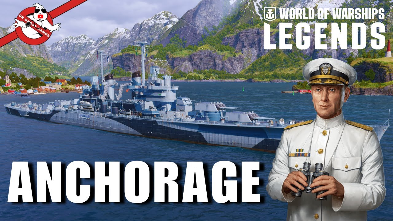 Smoke Support Cruiser! - ANCHORAGE || World of Warships: Legends