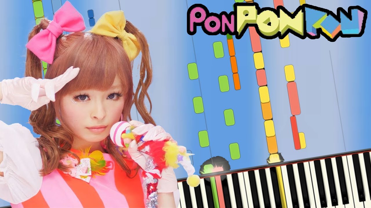 PONPONPON – Kyary Pamyu Pamyu (きゃりーぱみゅぱみゅ) (Synthesia)