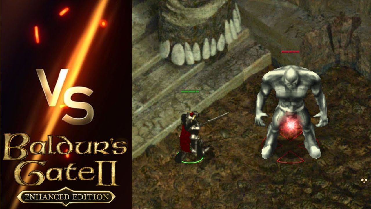 Can Demon Knight Beat Iron Golem in Baldur's Gate 2?