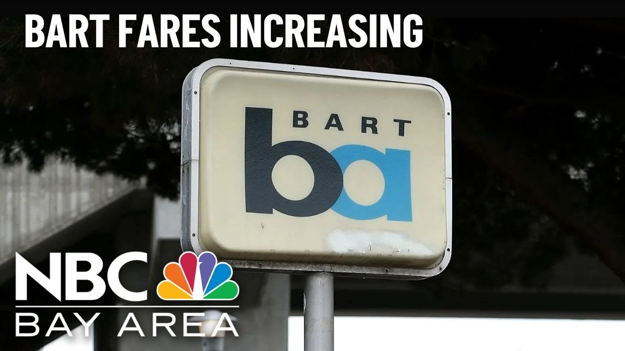 BART fares to increase in 2024. Here's how much more riders will pay