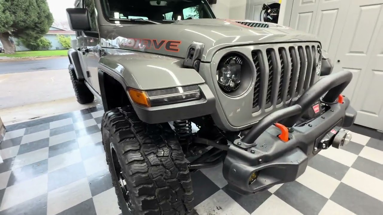 Popping in steering of Jeep Gladiator or Wrangler JL (CHECK YOUR PITMAN ARM NUT!!)