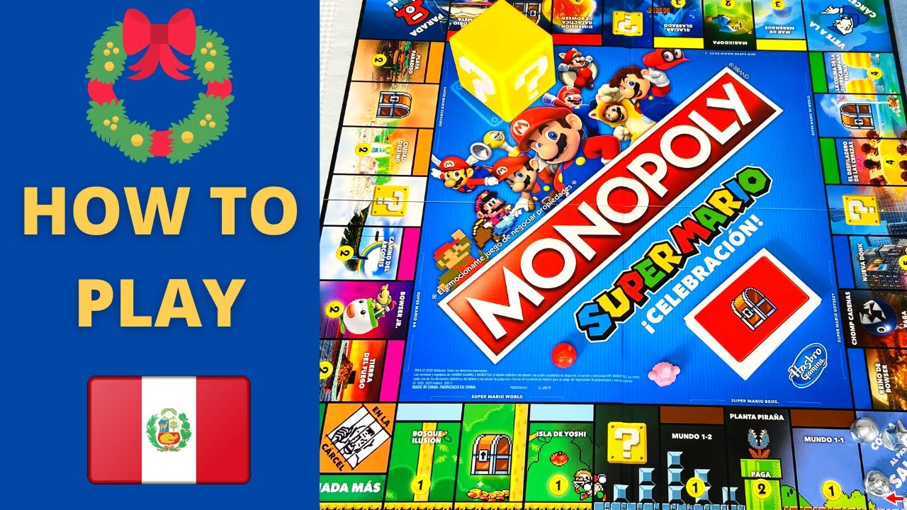 🎉CÓMO JUGAR Monopoly SUPER MARIO CELEBRACIÓN😱❤️[CELEBRATION]⭐🍄👸🏼Edición 35 AÑOS🎊[HOW to PLAY]🎮HASBRO
