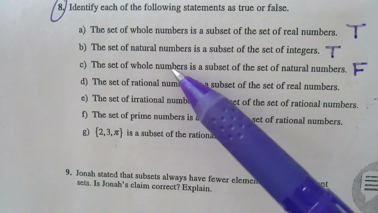 Grade 9 Math: Ch1 Pg5-12