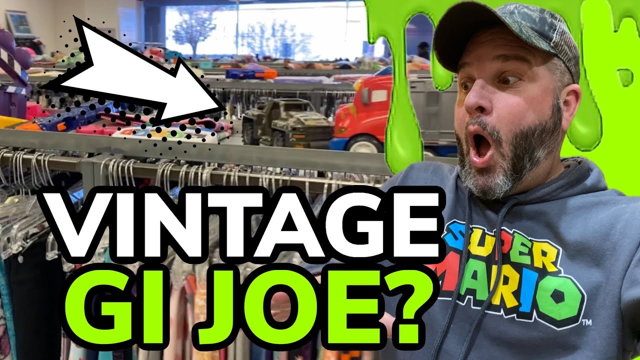 Is That Vintage GI JOE or Modern GI JOE On The Thrift Store Shelf?  #toyhunt #vintagetoys