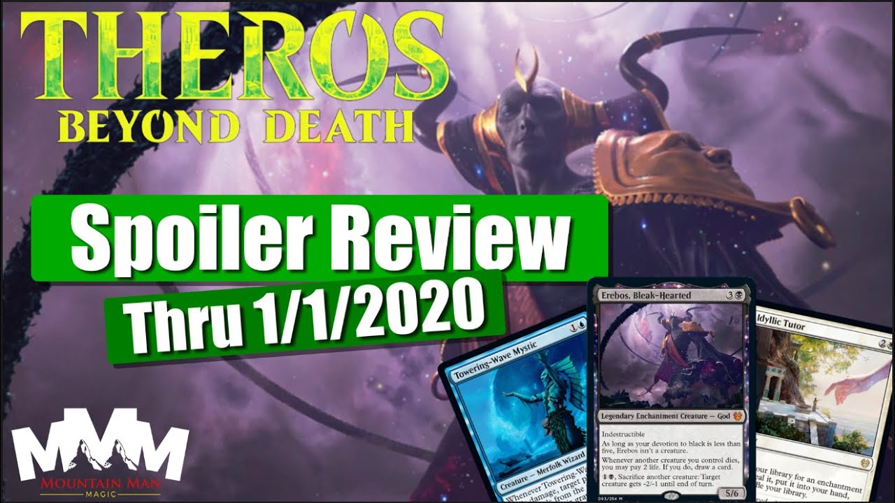 Theros Beyond Death Spoilers | 1/1/2020 Full Spoiler Review for MTG THB