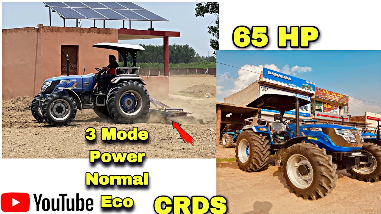 Sonalika Tiger 65 4x4 CRDS 🚜 ॥3 Mode 🤔॥ @pablavlog #sonalikatractor #65hp