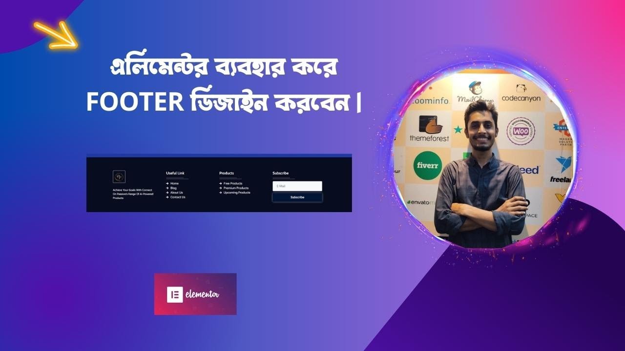 How To Create Custom Footer Using Elementor FREE plugin |  WordPress