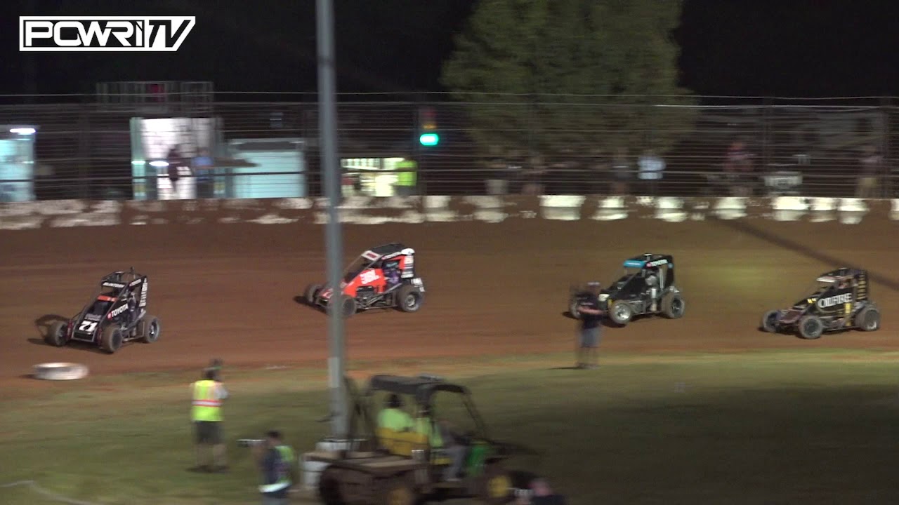 5.29.20 POWRi National and West Midget League Highlights I-44 Riverside Speedway
