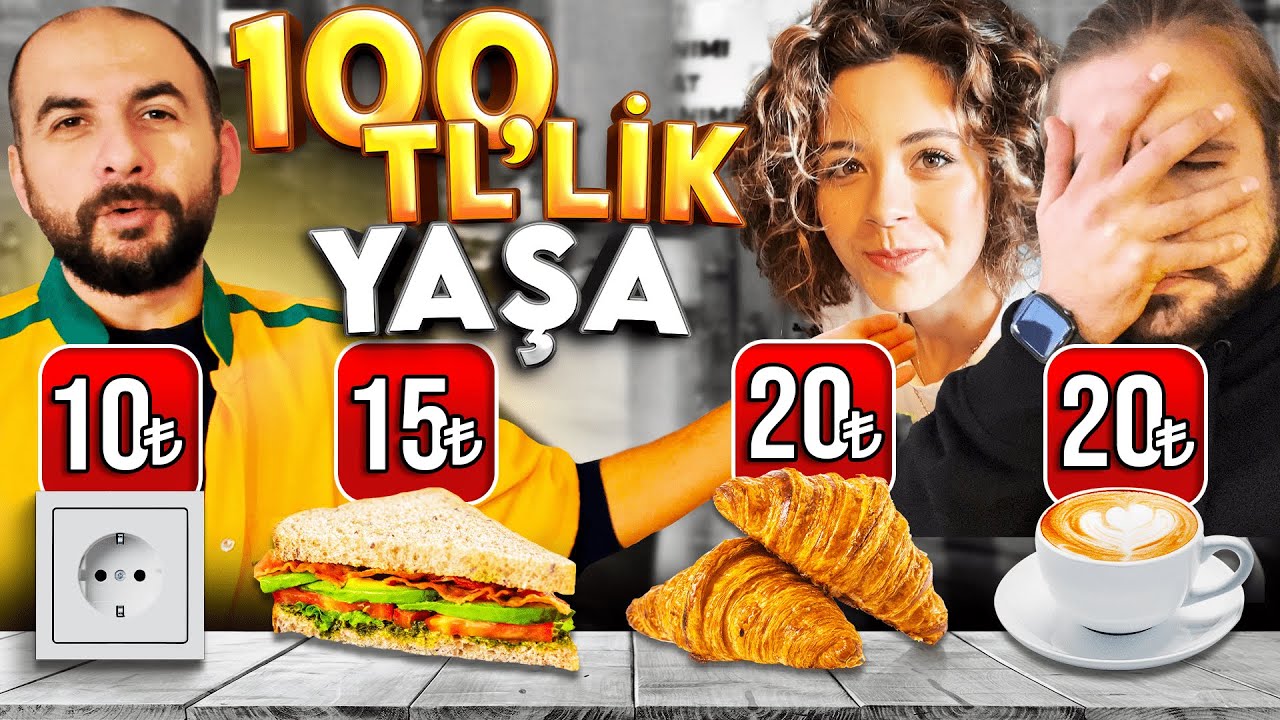 BİR GÜN BOYUNCA 100 TL - Kim Daha Çok Dayanacak?