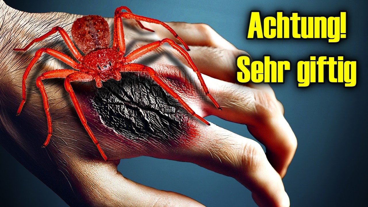 Diese Spinne im Sand lässt deine Körperteile verfaulen
