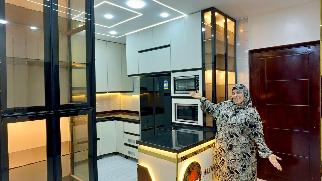 اخيرا وبعد طول انتظار جولة فى مطبخ احلامى بعد التركيب منتهى الانبهار هطير من الفرحه خلاص مش متحمله