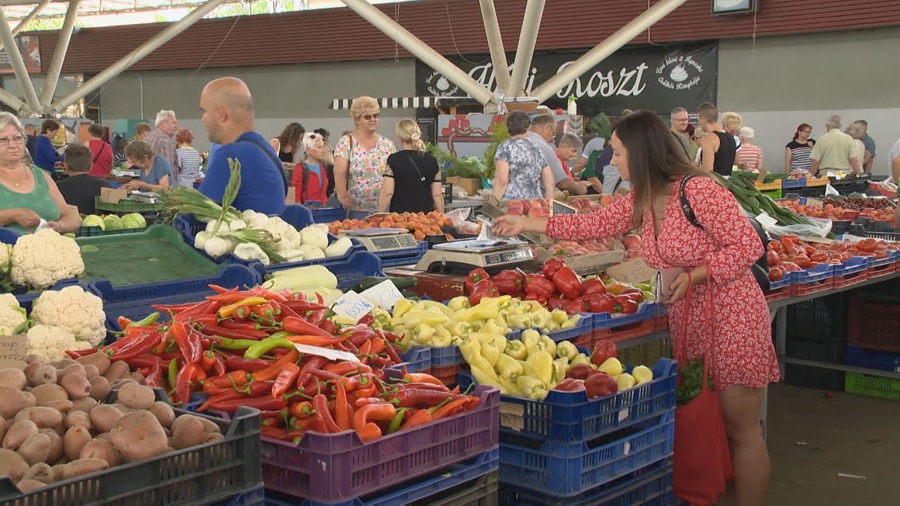 Megteltek a piaci standok
