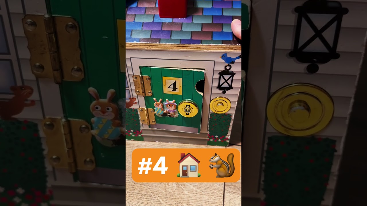 Promotes Imaginative Play: Melissa& Doug Doorbell House! #fun #pretendplay #trending toy #asmr
