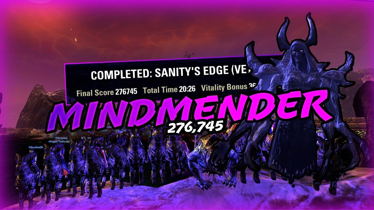 Mindmender | 276,745 | Sanitys Edge Trifecta | Subclass OT |  Elders Scrolls Online