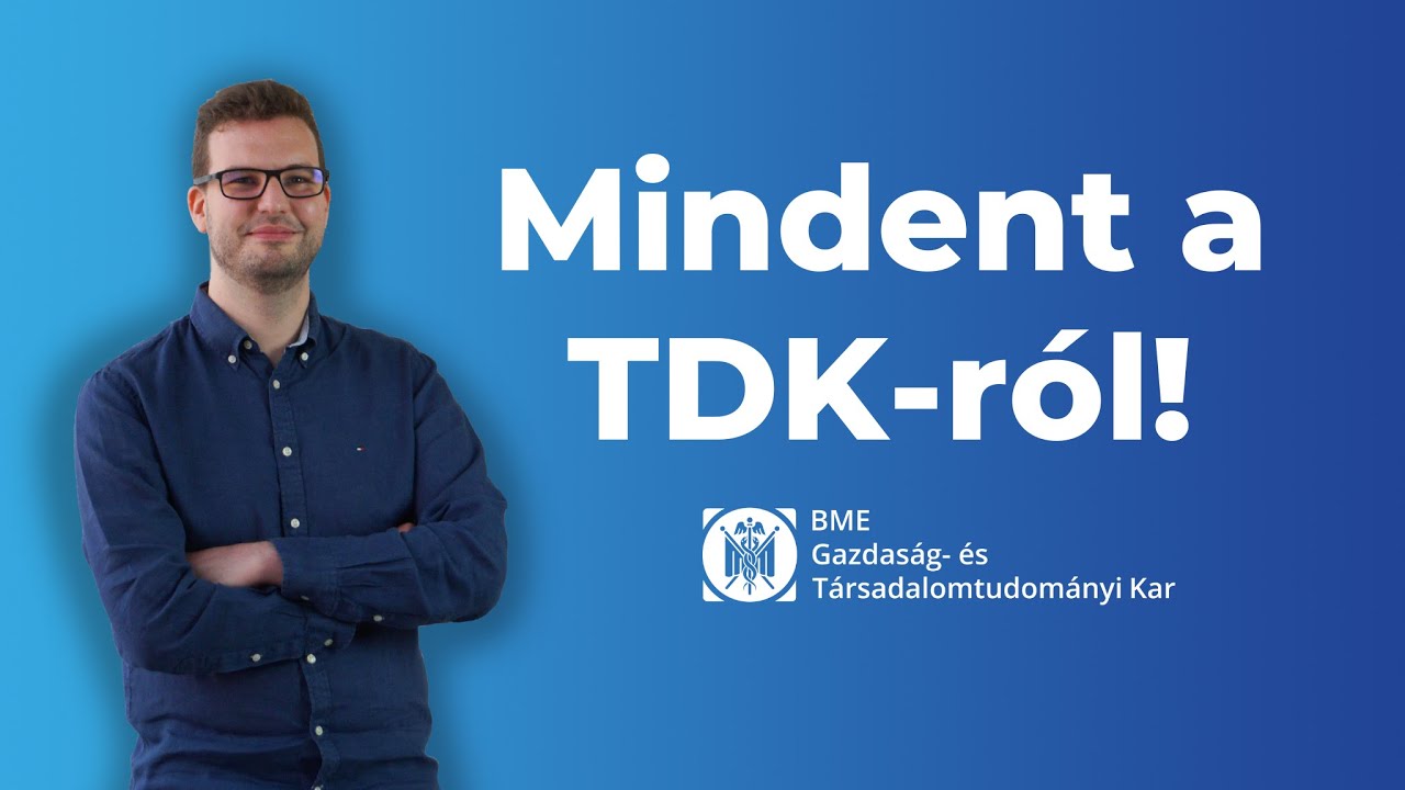 MINDEN, AMIT A TDK-ról tudni érdemes