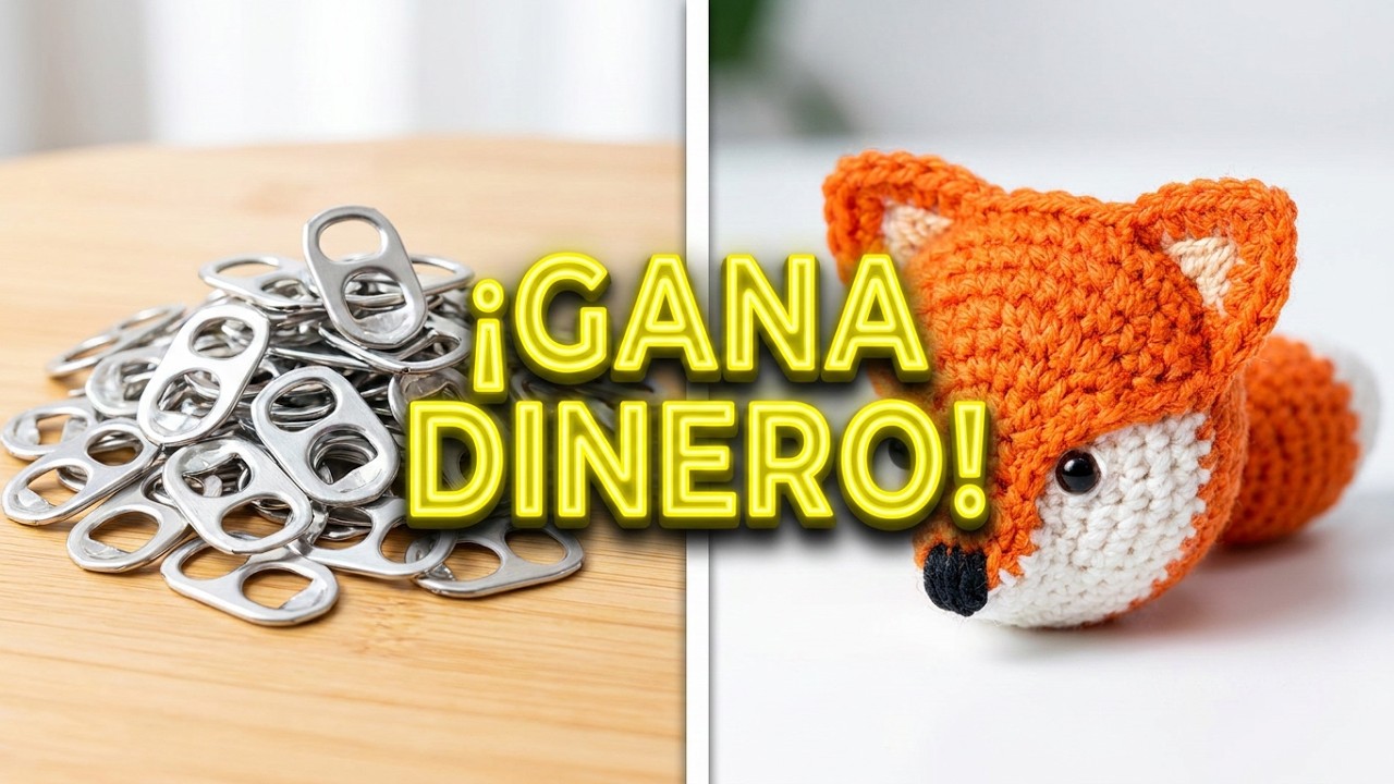 RECICLA Y TEJE ESTOS ZORRITOS!!!