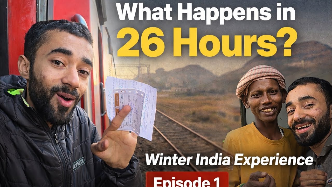 Boarded Without Confirmed Ticket! 😳 | Bhatkal to Bhopal Train Journey | Winter India Episode 1
