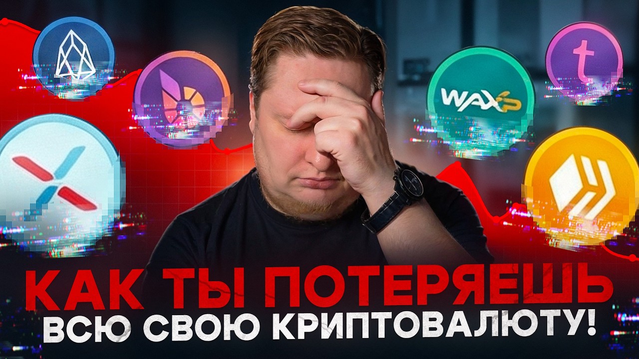 Как ты потеряешь всю свою криптовалюту!