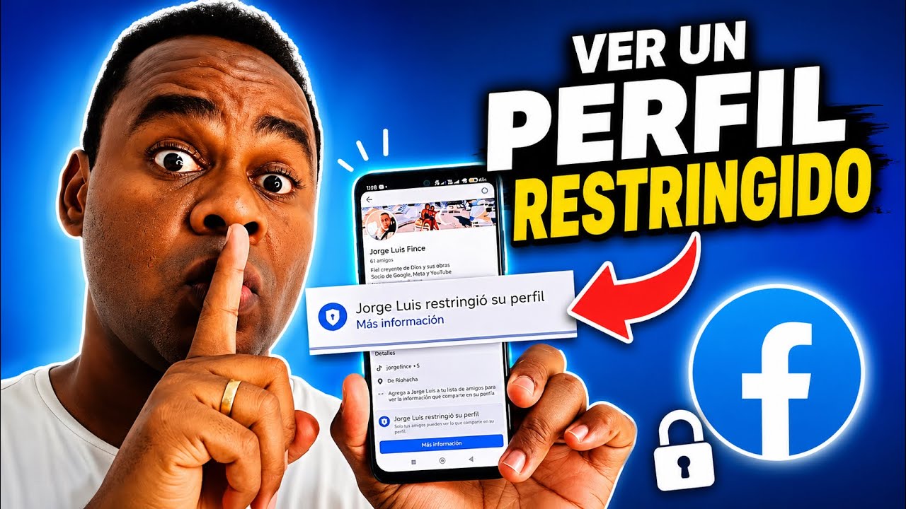 COMO VER UN PERFIL RESTRINGIDO EN FACEBOOK