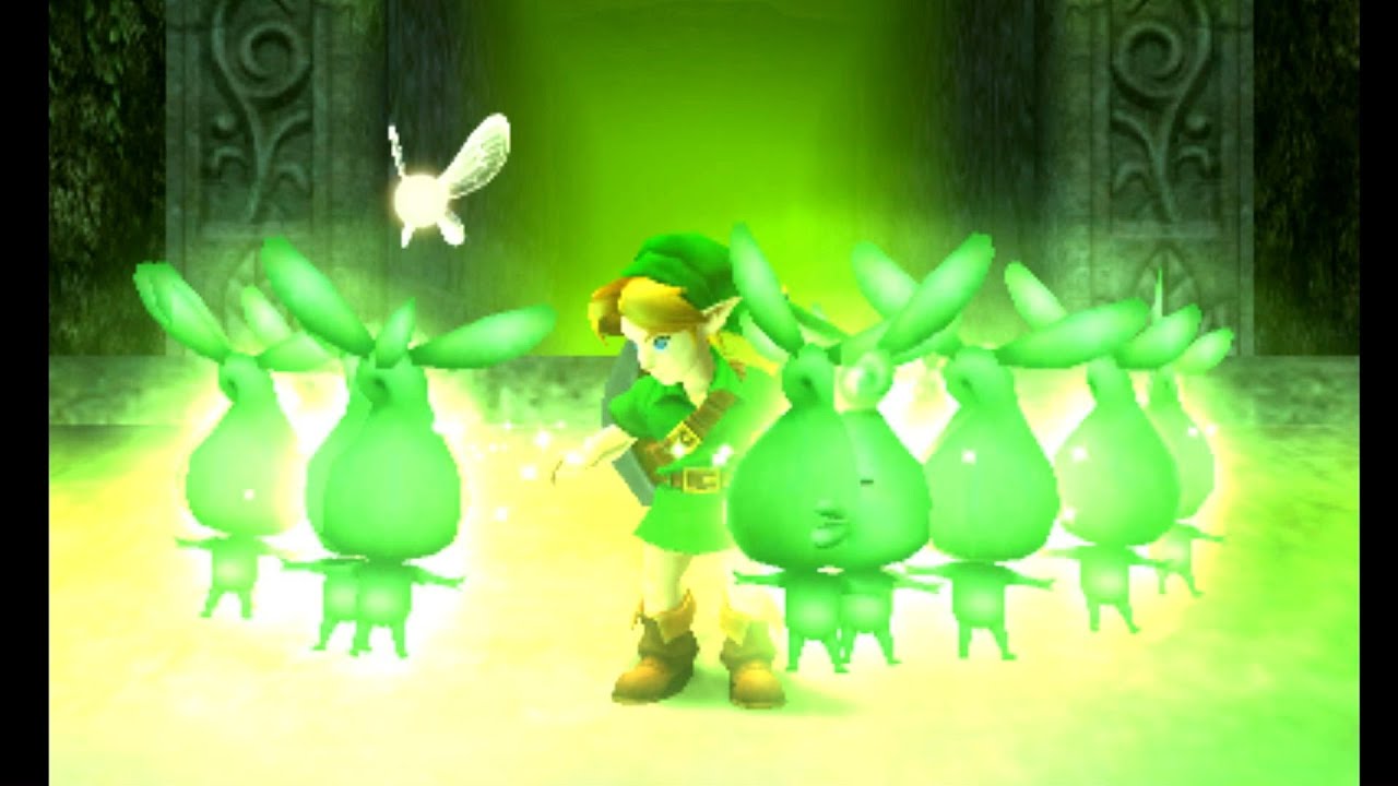 The Legend of Zelda: Majora's Mask 3D - Woodfall Temple Stray Fairy Locations
