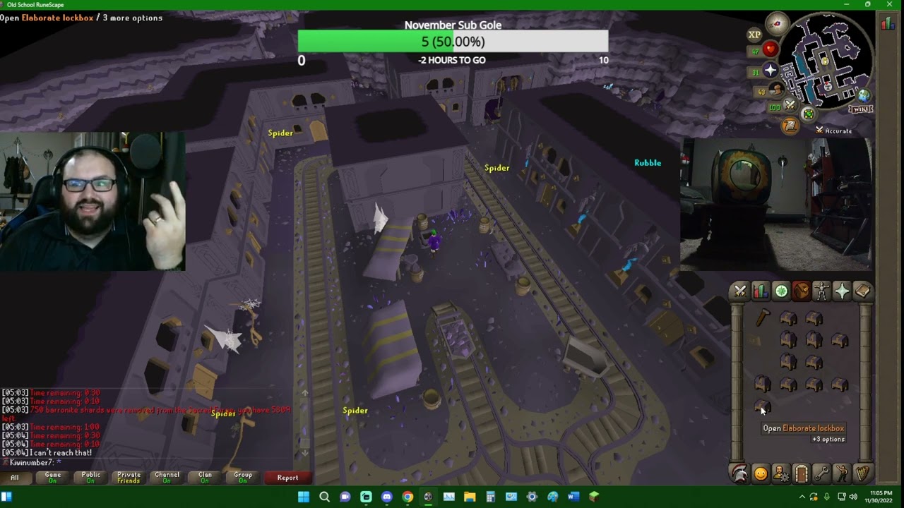 Old School Runescape: Camdozaal Vault Runs and Unboxing