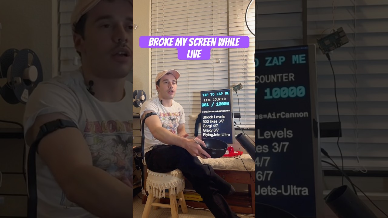 Interactive live stream broke my monitor