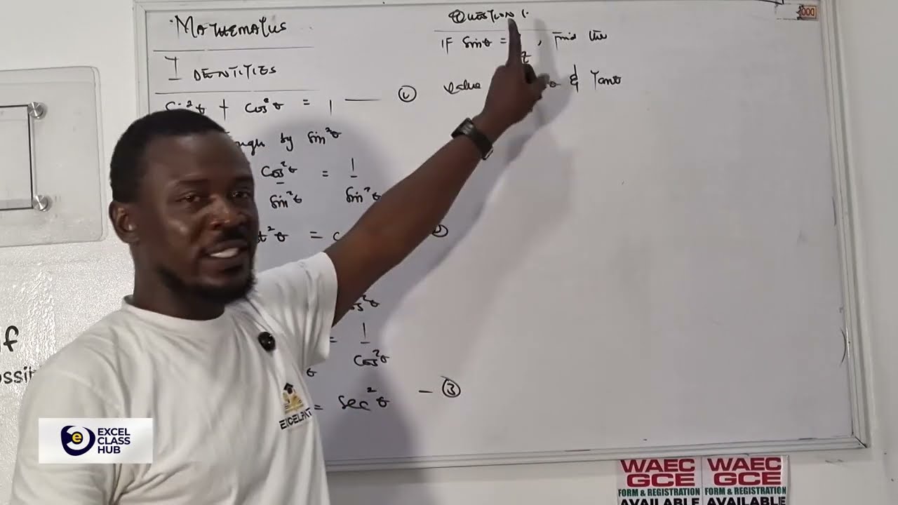 (Part 3) JAMB Mathematics: Trigonometric Ratios Explained