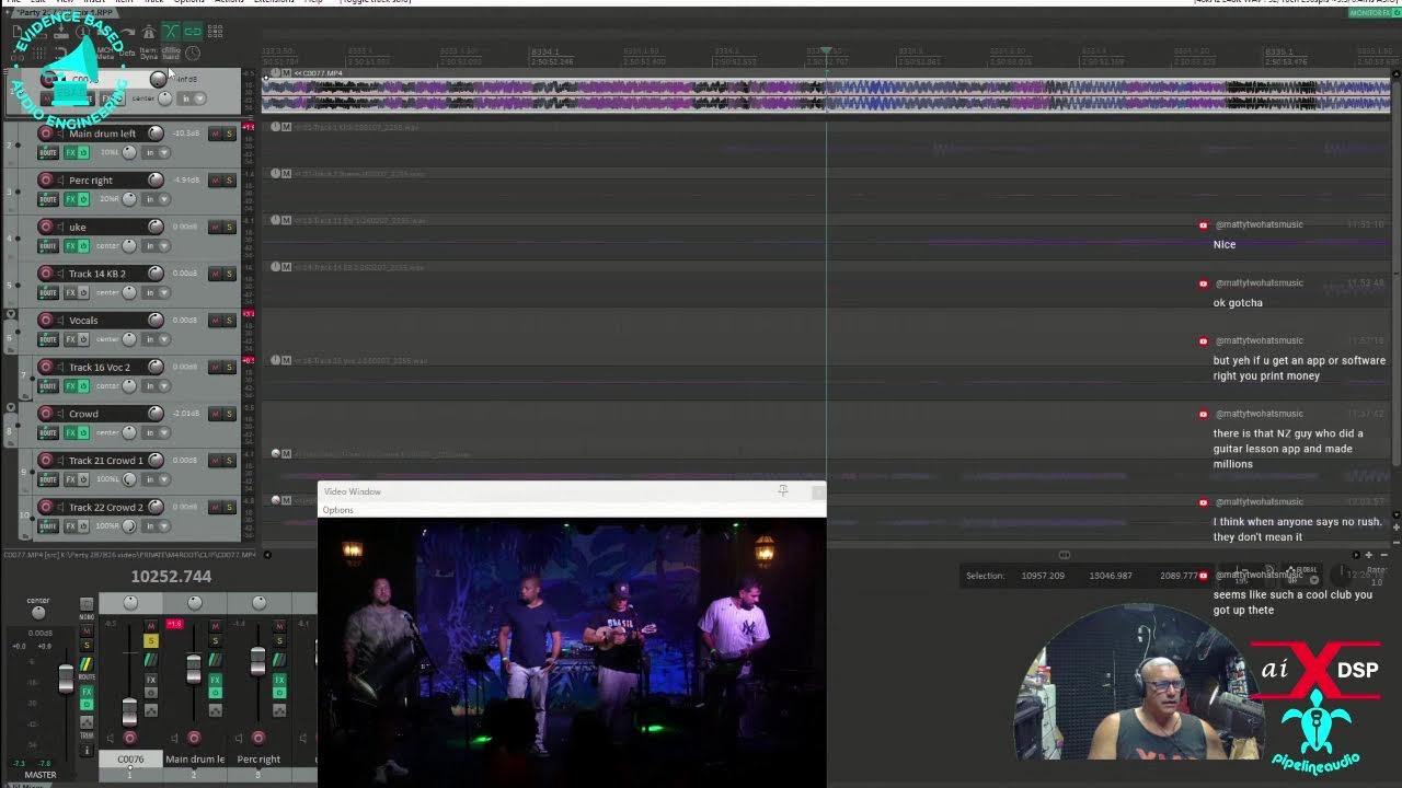 Mixing Live recordings 2-19-26