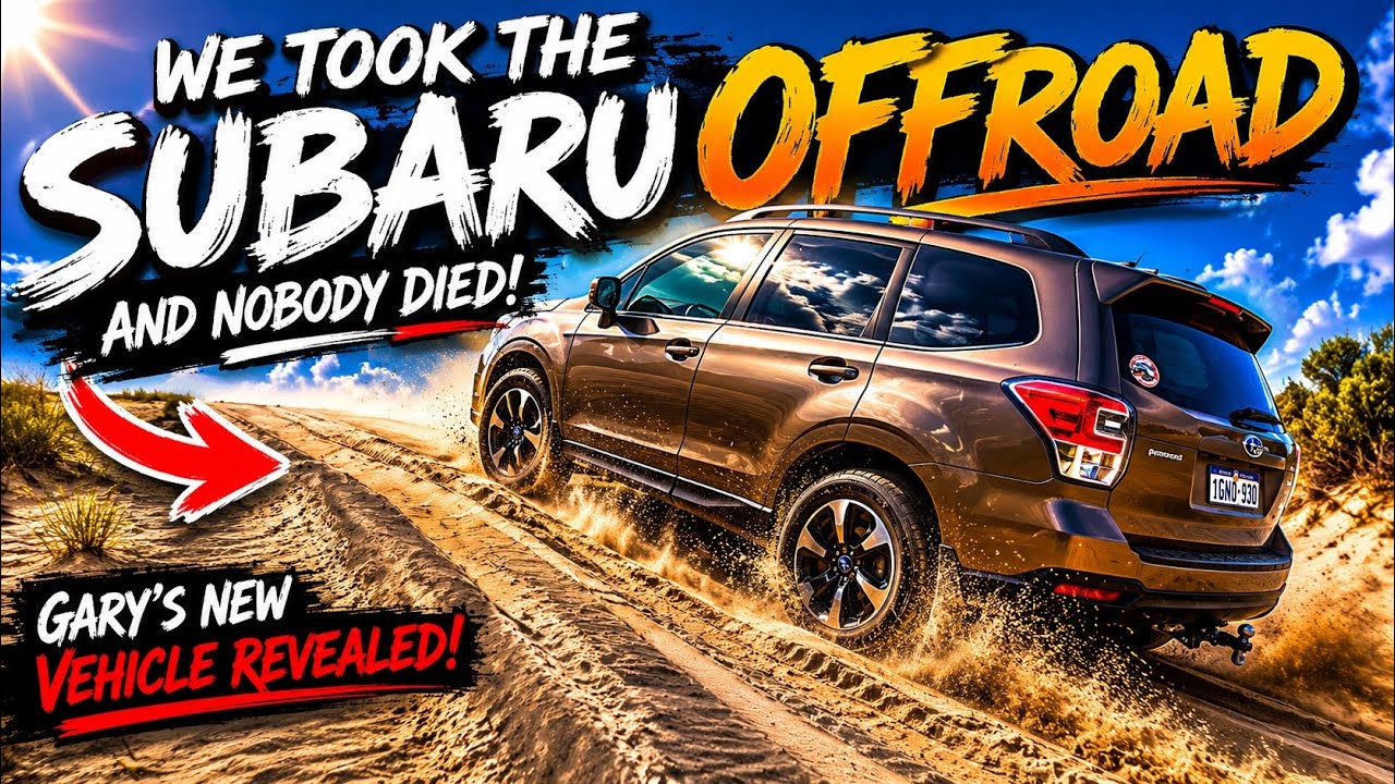 Subaru Forester Offroad | We took the Subaru Offroad and Nobody Died! | Garys New Vehicle Revealed.